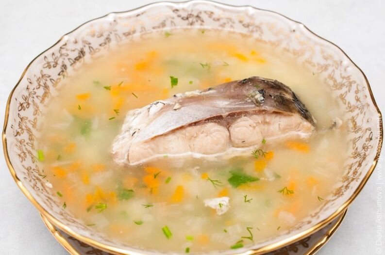 Рыбный суп для питания 6 лепестков